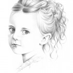 Charcoal Portrait of Hope Charcoal Portrait of Hope
