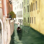 Afternoon in Venice Oil Painting