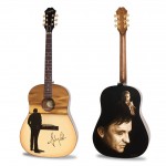 Johnny Cash Painted Guitar